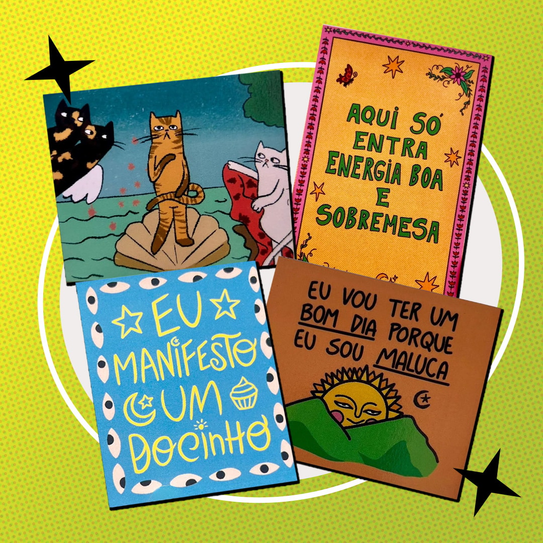 Imãs de Geladeira
