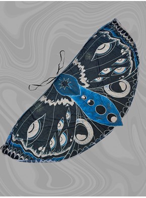 Asa de Mariposa Azul