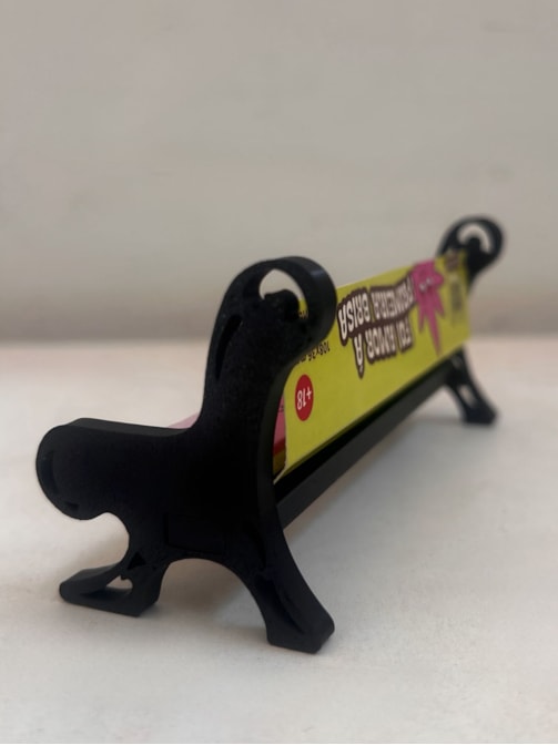 Banco Porta Seda - Preto