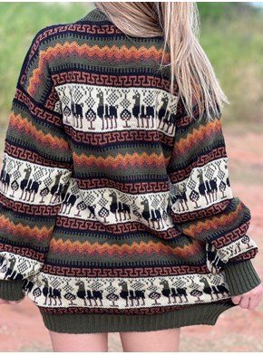 Blusa de Lã Peruana - Gaia