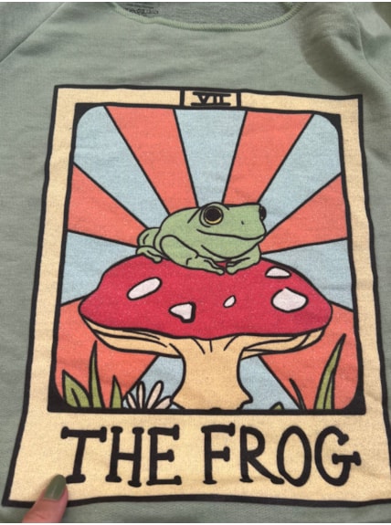 Blusa Moletom The Frog - Verde Menta