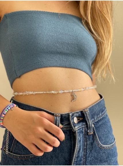 Body Chain Miçanga Filha da Lua
