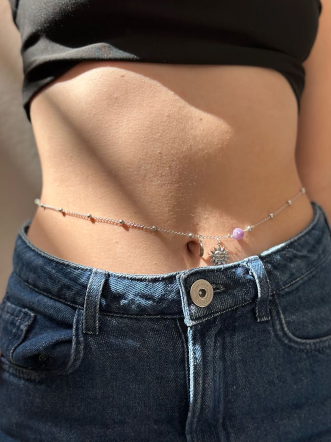 Body Chain Sol, Lua e Ametista — imagem 2