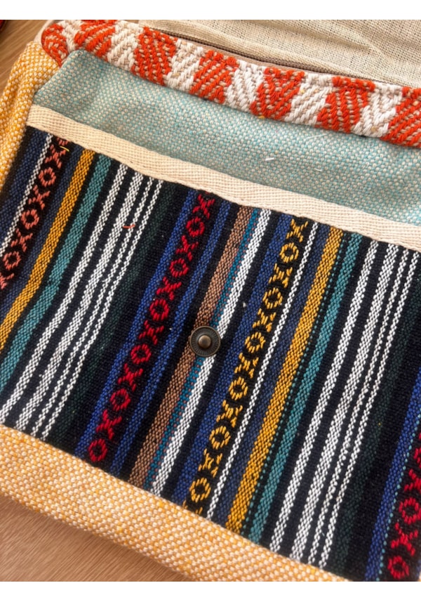 Bolsa Carteiro Hemp Cânhamo - Ártemis