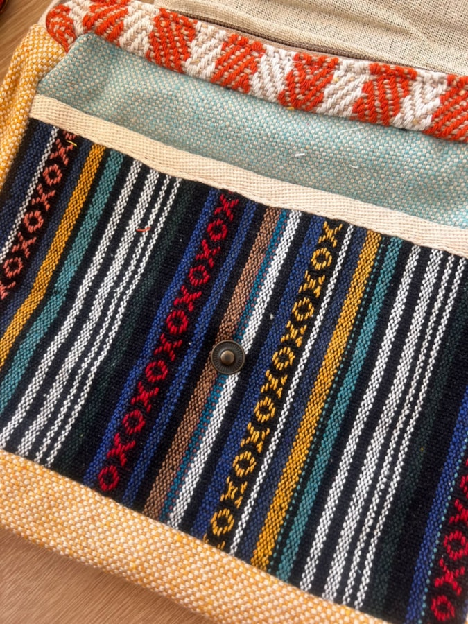 Bolsa Carteiro Hemp Cânhamo - Ártemis — imagem 2