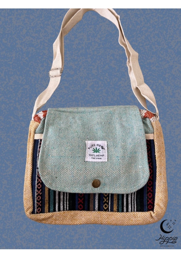 Bolsa Carteiro Hemp Cânhamo - Ártemis