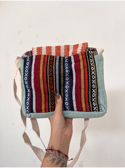 Bolsa Carteiro Hemp Cânhamo - Claridade