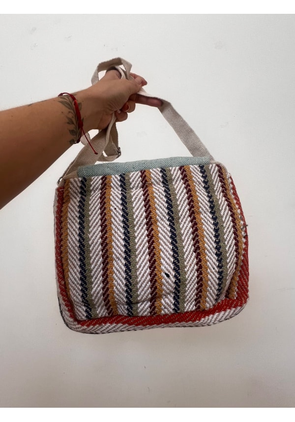Bolsa Carteiro Hemp Cânhamo - Oásis