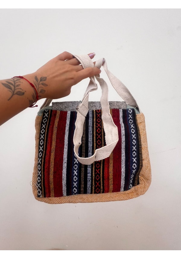 Bolsa Carteiro Hemp Cânhamo - Vitalidade
