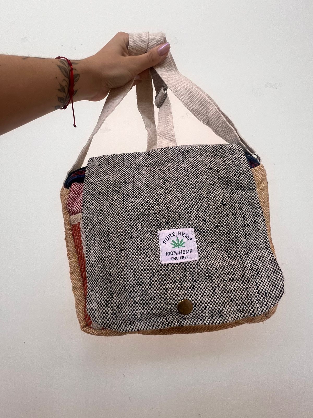 Bolsa Carteiro Hemp Cânhamo - Vitalidade — imagem 1
