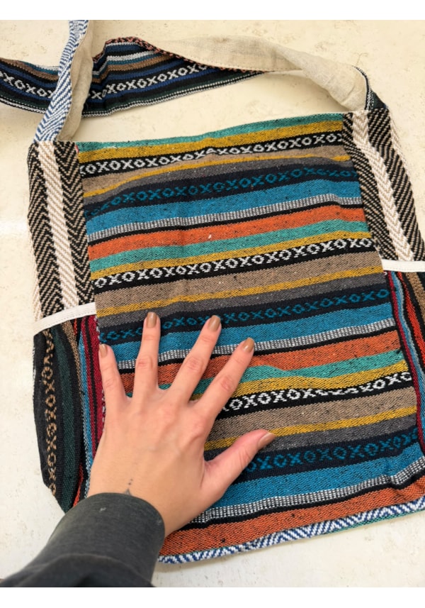 Bolsa Transversal Hemp Cânhamo - Céu