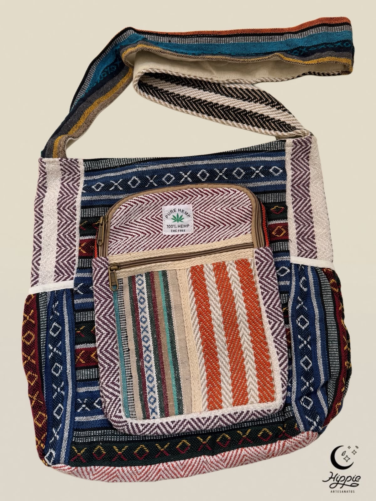 Bolsa Transversal Hemp Cânhamo - Equilíbrio — imagem 1
