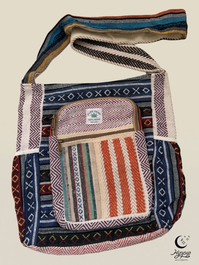 Bolsa Transversal Hemp Cânhamo - Equilíbrio — imagem 1