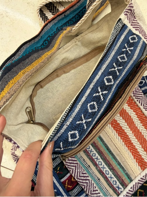 Bolsa Transversal Hemp Cânhamo - Equilíbrio