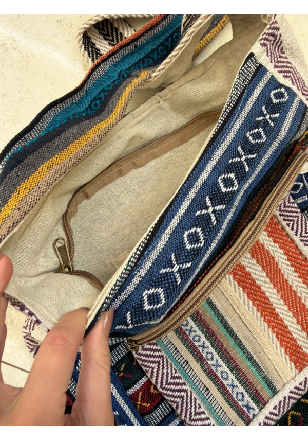 Bolsa Transversal Hemp Cânhamo - Equilíbrio