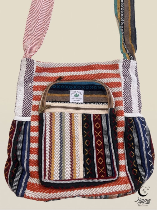 Bolsa Transversal Hemp Cânhamo - Essência