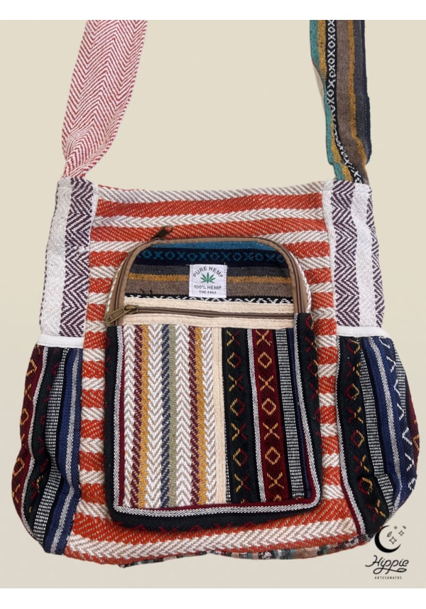Bolsa Transversal Hemp Cânhamo - Essência