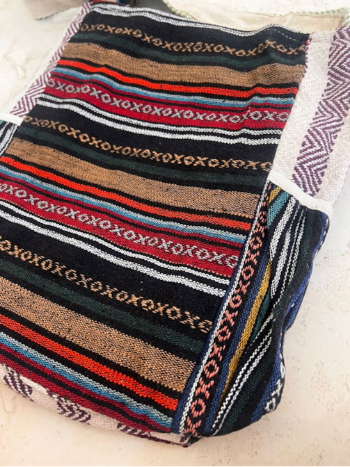 Bolsa Transversal Hemp Cânhamo - Graviola