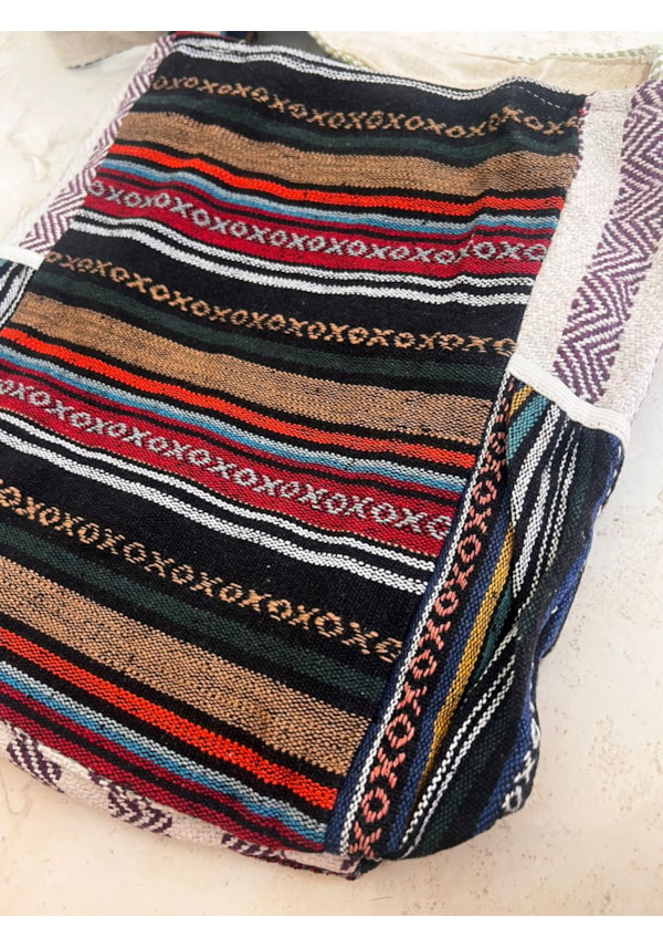 Bolsa Transversal Hemp Cânhamo - Graviola