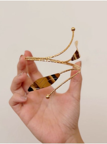 Bracelete Aura Bela Dourado