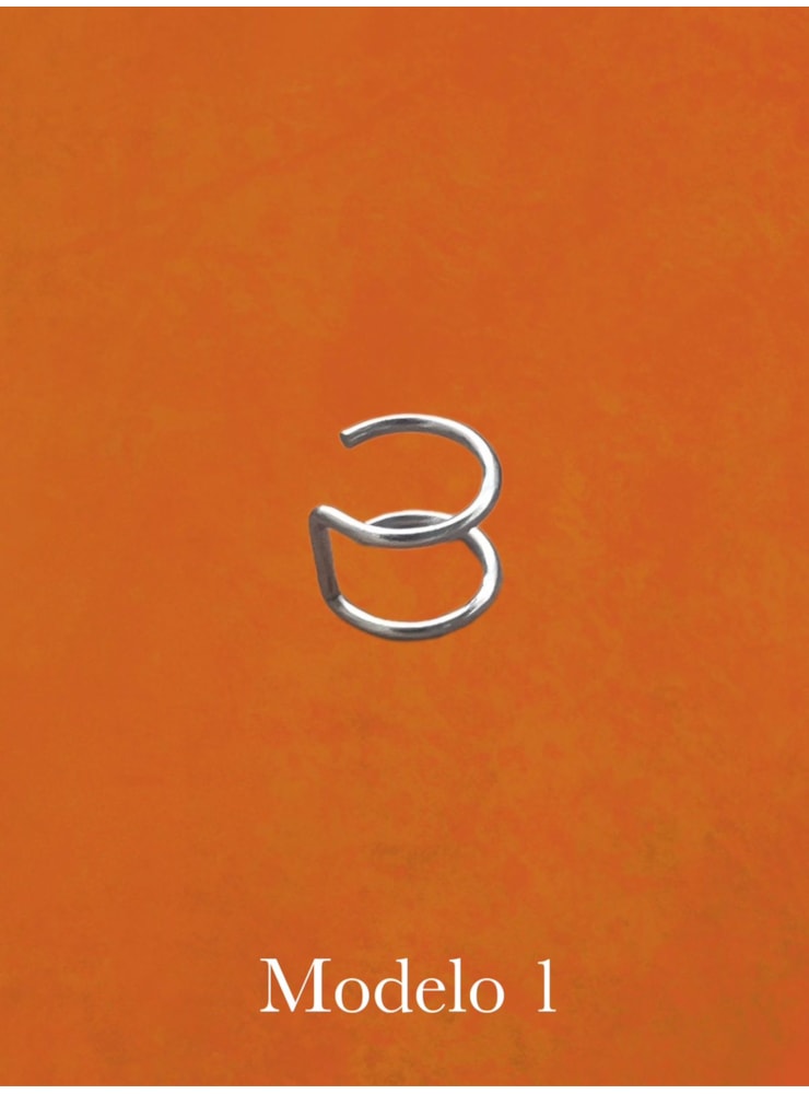 Brinco Único de Pressão - Aço Inox — imagem 3
