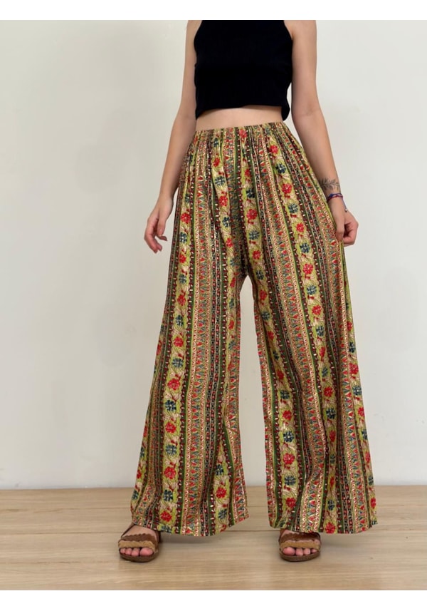 Calça Indiana Claude Monet