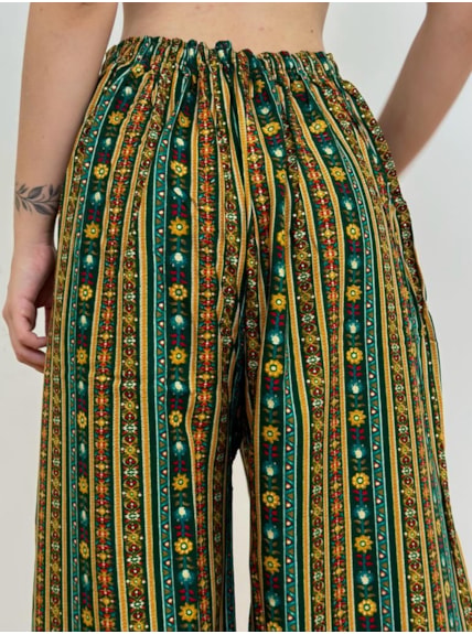 Calça Indiana Ervas De Bruxa