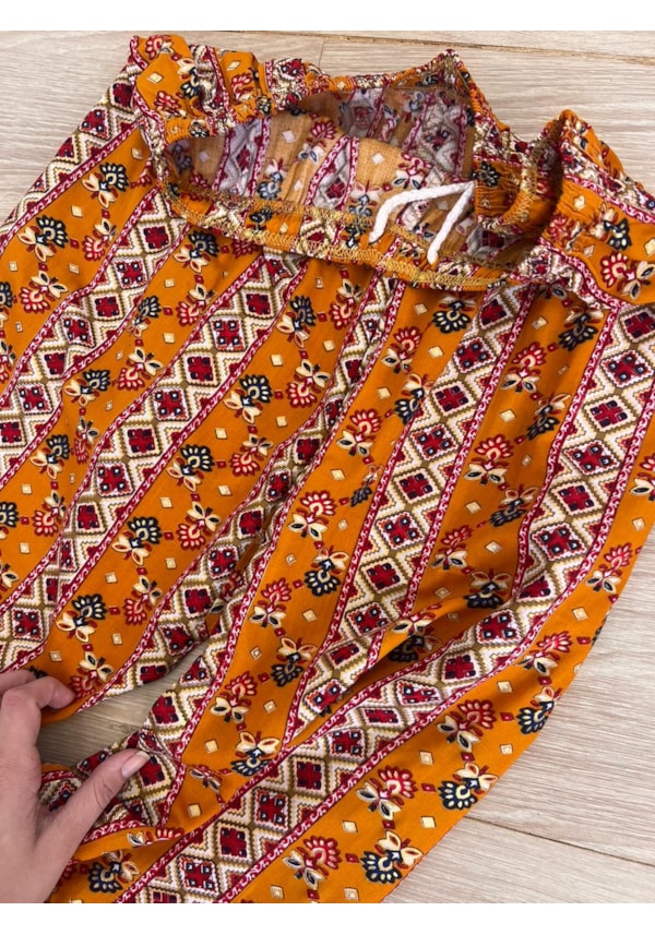 Calça Indiana Laranja