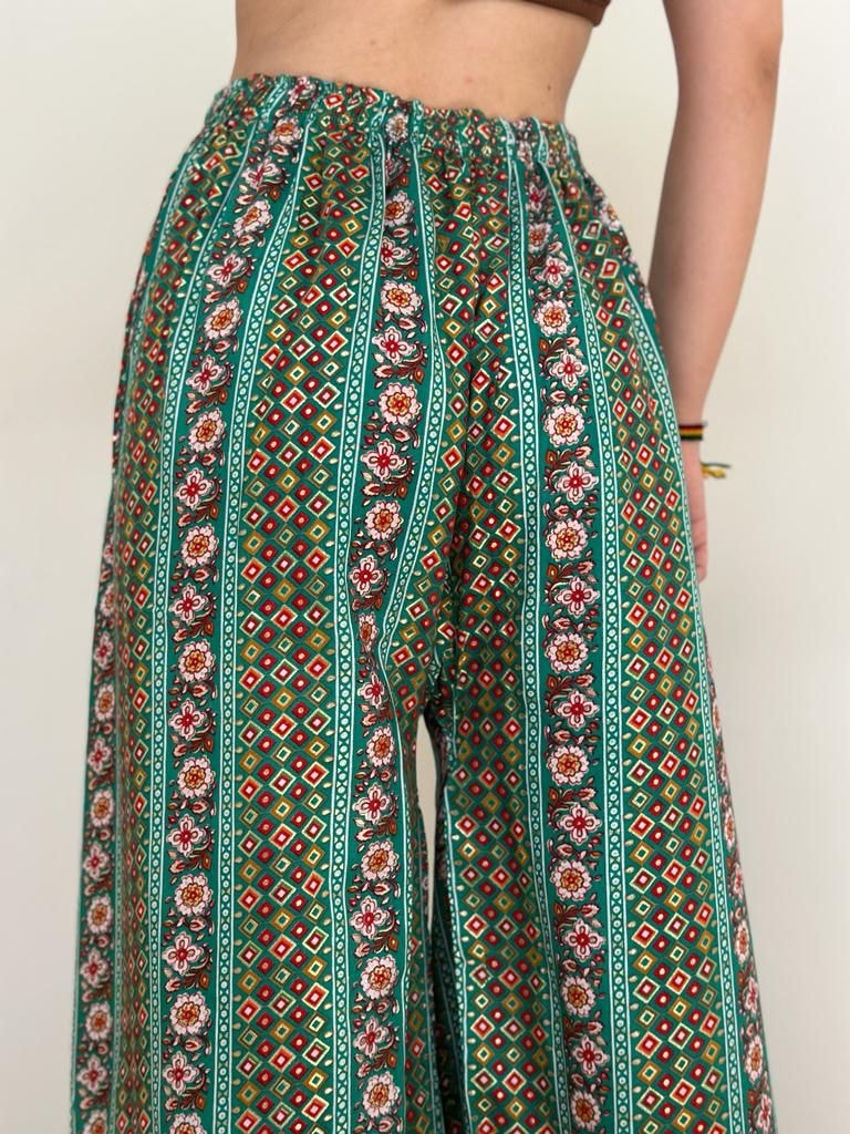 Calça Indiana Tarot Verde Claro — imagem 2