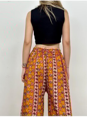 Calça Pantalona Viscose - Florescer