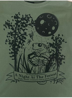 Camiseta A Night at the Forest - Verde Alecrim