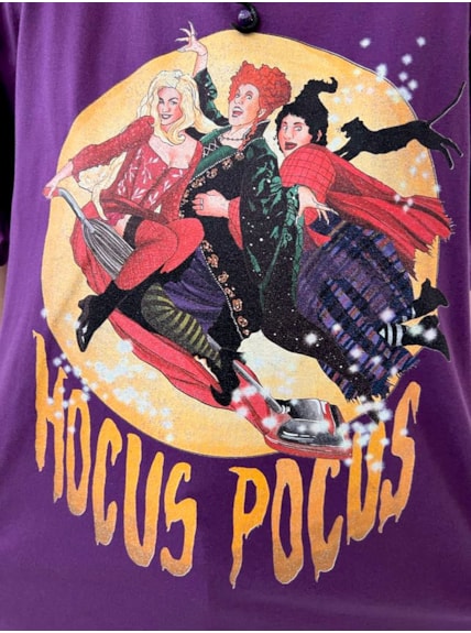 Camiseta Abracadabra Lua Cheia - Roxa