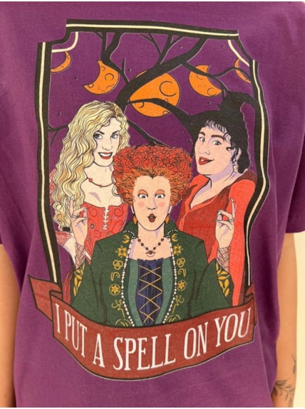 Camiseta Abracadabra - Roxa