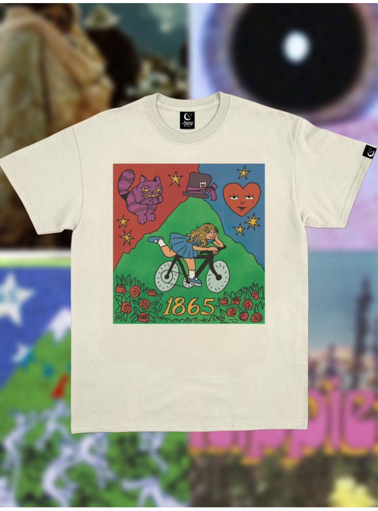 Camiseta Alice no país das Maravilhas 1865 - Off-White — imagem 2