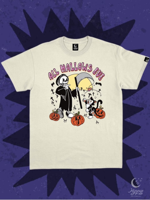 Camiseta All Hallows Eve - Off-White