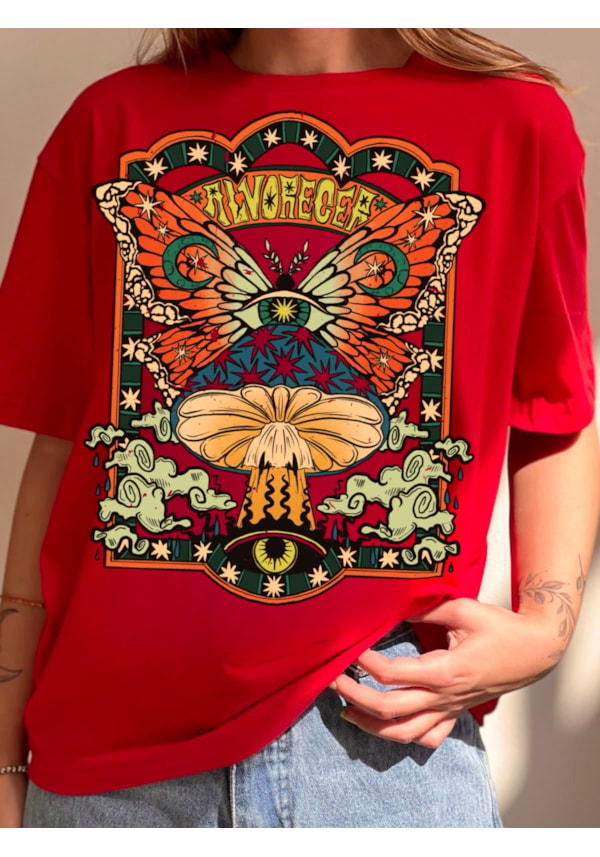 Camiseta Alvorecer - Vermelha