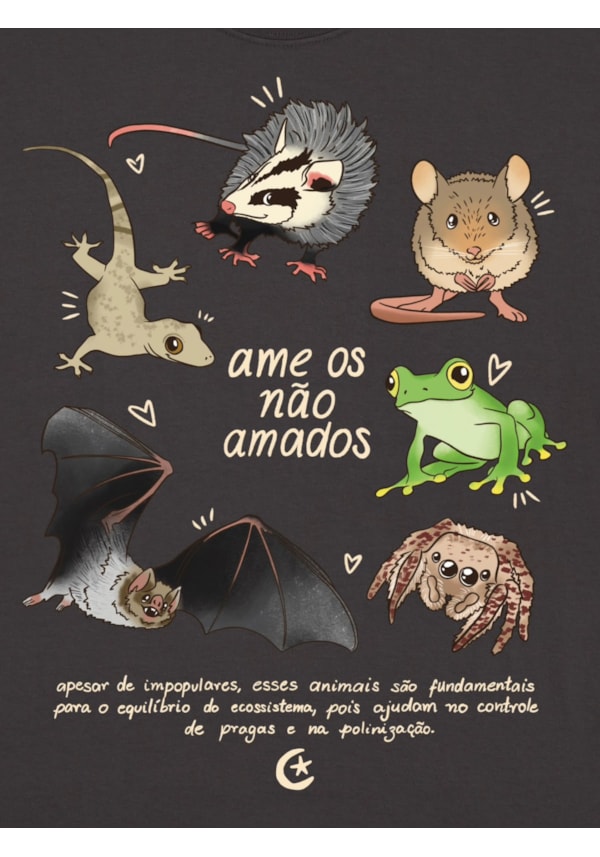 Camiseta Ame os não amados - Preta