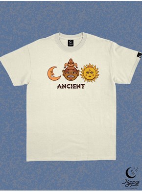 Camiseta Ancient - Off-White - Frente e Verso