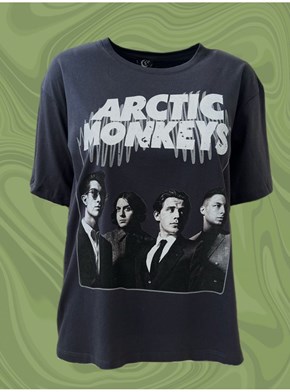 Camiseta Arctic Monkeys - Chumbo