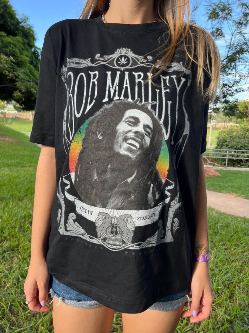 Bob marley camiseta on sale