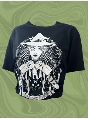 Camiseta Brilho da Bruxa - Preta