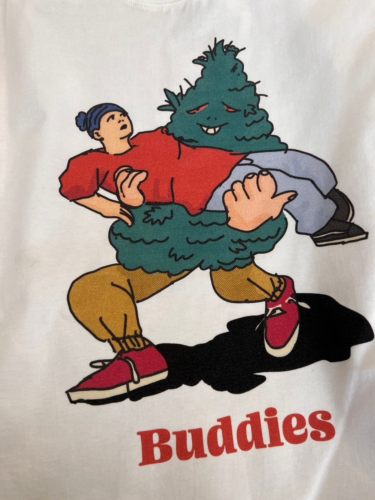 Camiseta Buddies - Off-White — imagem 2