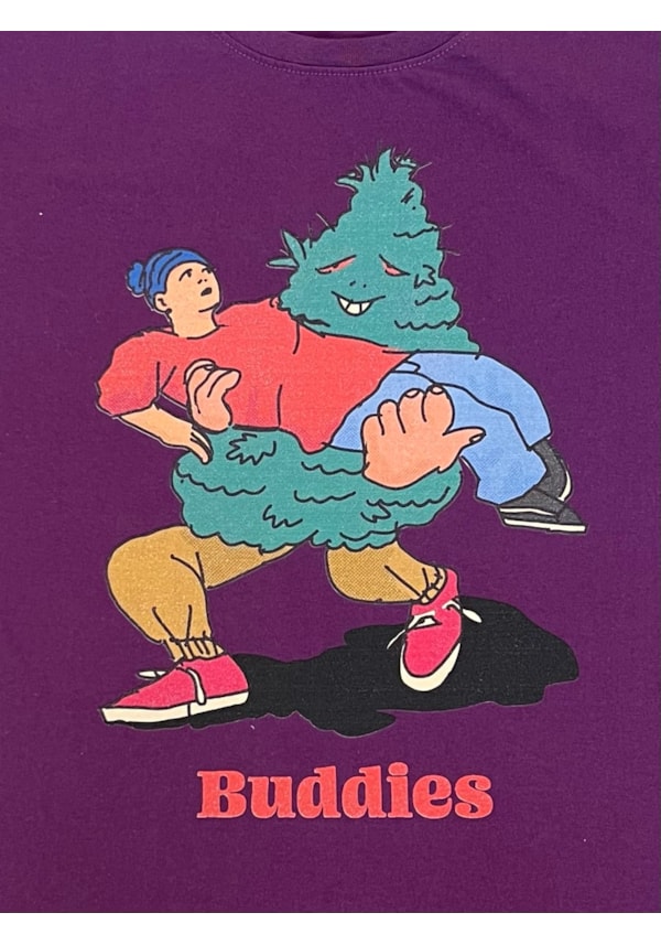 Camiseta Buddies - Roxa