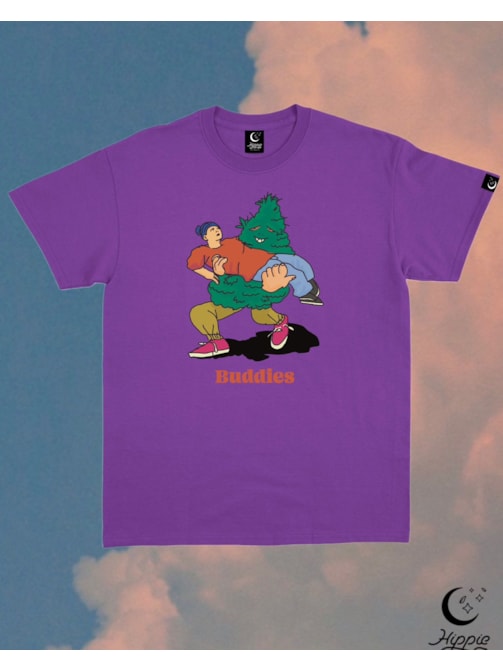 Camiseta Buddies - Roxa