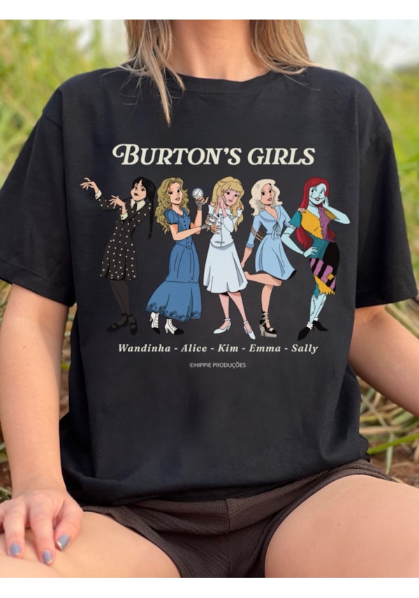 Camiseta Burton’s Girls - Preta