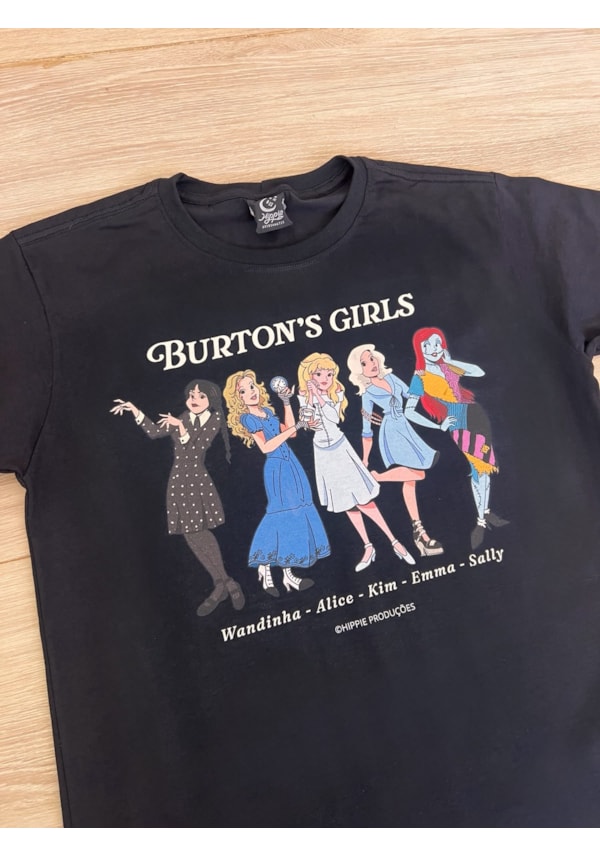Camiseta Burton’s Girls - Preta