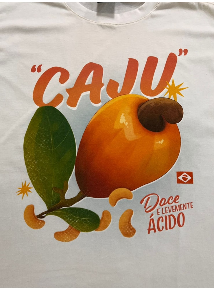Camiseta Caju - Off-White — imagem 2
