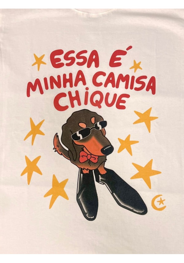 Camiseta Camisa Chique - Off-White