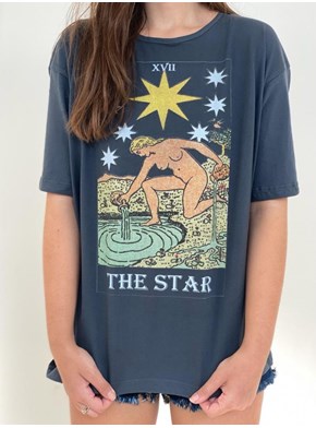 Camiseta Carta tarot - A Estrela