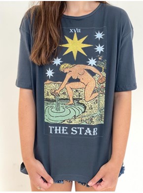 Camiseta Carta tarot - A Estrela